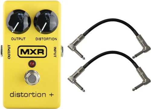 MXR Pedal de distorsión M104 con cables de conexión