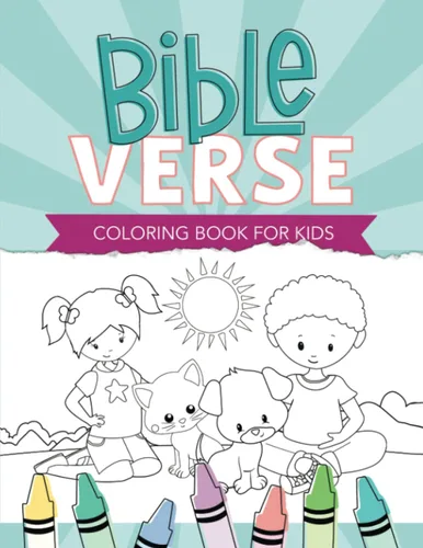 Bible Verse Coloring Book for Kids