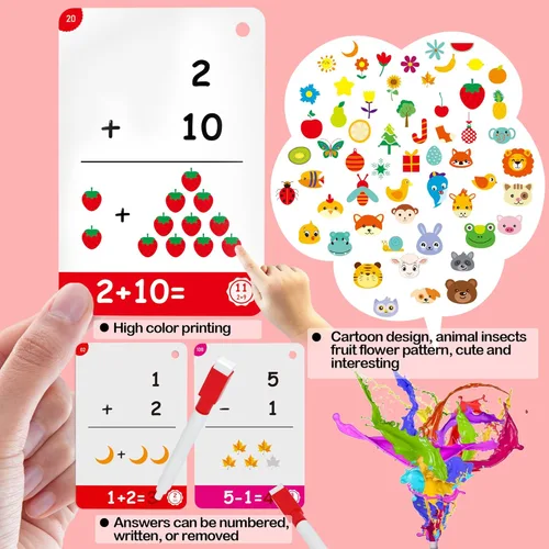 Vista 9 de WJPC 55 tarjetas, 106 tarjetas flash de alta frecuencia de primer grado, tarjetas de aprendizaje de fonética de primer grado para niños de 5, 6, 7