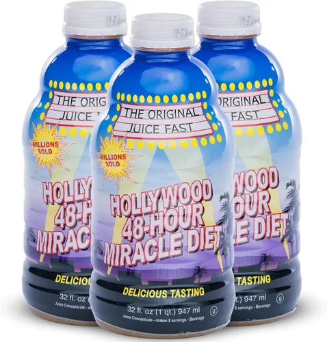 Vista 8 de Hollywood diet - Dieta de limpieza de jugo de fruta milagrosa de 48 horas, 2 unidades, limpieza desintoxicante para pérdida