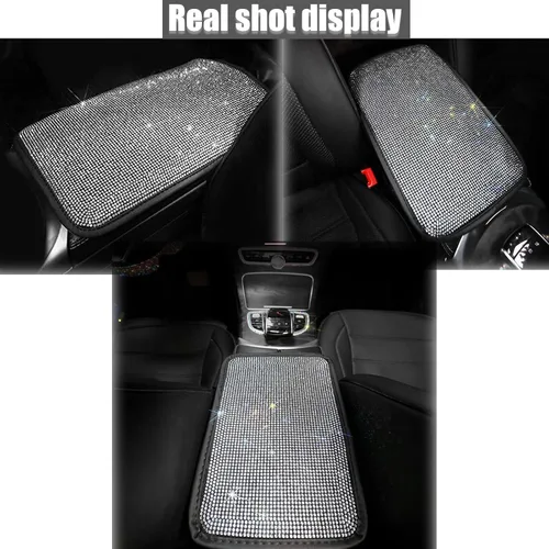 Vista 7 de Miytsya B-ling - Funda protectora para reposabrazos de automóvil, bonita y encantadora funda protectora para consola central de automóvil