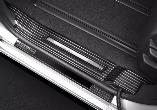 Vista 5 de Accesorios de automóvil compatibles con Toyota Sienna de alta configuración 2021 2022 2023, protector de umbral de puerta, cubierta protectora