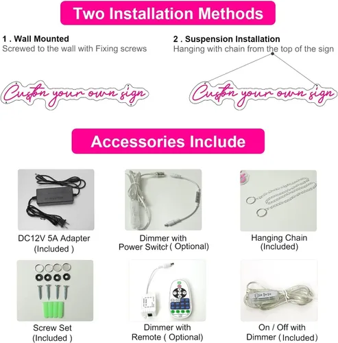 Vista 9 de Letreros de neón personalizables, letrero de neón personalizable para decoración de pared, letrero de neón personalizado para boda, fiesta