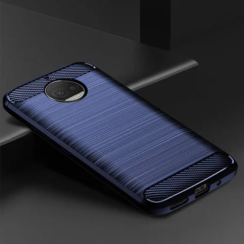 Vista 4 de Funda de teléfono para Motorola Moto G5S Plus con protector de pantalla de vidrio templado, accesorios para celdas, delgada, resistente, cuerpo
