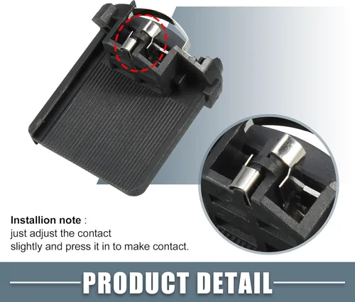 Vista 5 de H7 - Soporte de bombilla LED para faros delanteros, clip para Volkswagen MK6 MK7 Golf GTI Jetta Tiguan Scirocco Passat