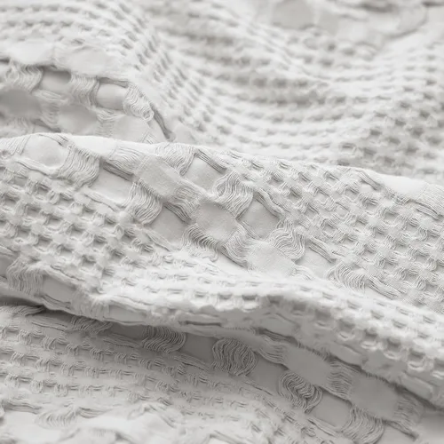 Vista 29 de PHF - Fundas de almohada 100% algodón con tejido gofre europeo, 26 x 26 pulgadas, 2 unidades para decoración elegante del hogar, para cama, sin