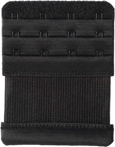 Vista 2 de Magicmode Extensores de brasier, 4 ganchos, elástico, extensión, cómodo, paquete de 3