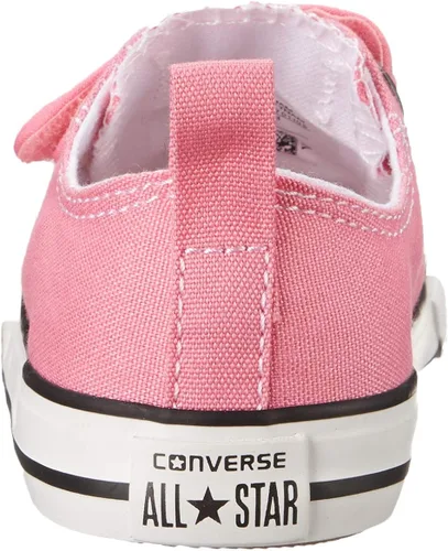 Vista 3 de Converse Chuck Taylor All Star 2v Tenis de cuero bajas para niños