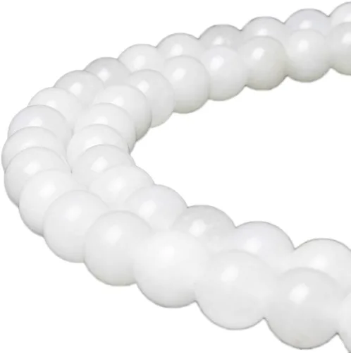 Vista 45 de MJDCB Cuentas de Amatista Natural de Ensueño Redondas de Piedra Cuentas Sueltas para Hacer Joyas 15" (8mm)