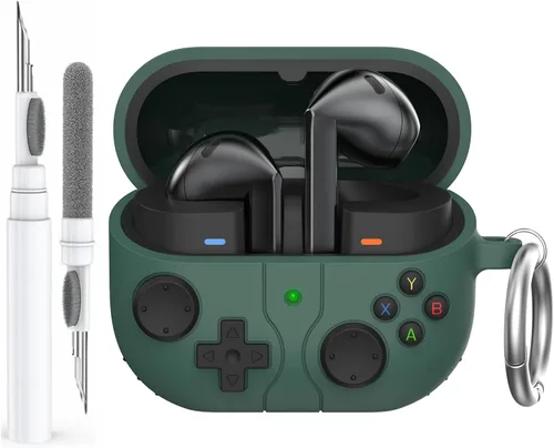 Vista 17 de AHASTYLE Compatible con Funda para Samsung Galaxy Buds FE (2023)/Galaxy Buds 2/Galaxy Buds Pro/Galaxy Buds Live Estuche rígido de PC