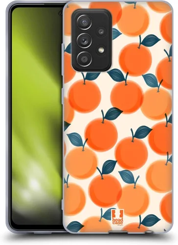 Vista 9 de Head Case Designs Apple Fruit Prints - Funda de gel suave compatible con Galaxy A52 / A52s / 5G (2021)