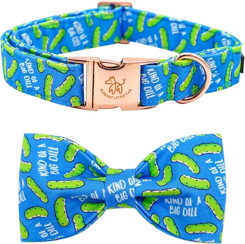Vista 28 de Elegante Collar de Perro de Elegant Little Tail con Bolas de Verano y Moño - Lindo Collar con Moño para Perros Pequeños, Medianos y Grandes
