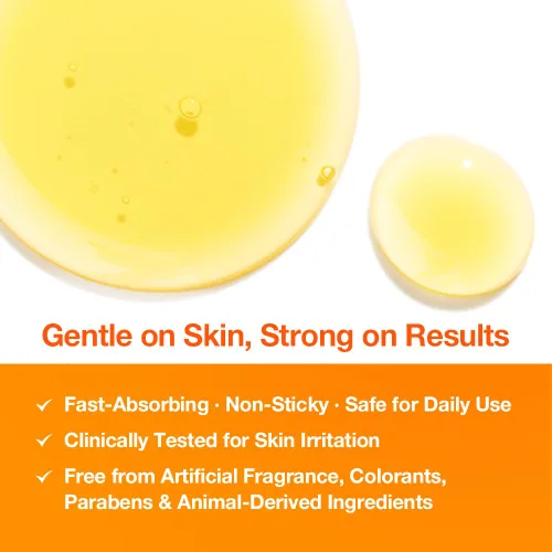 Vista 6 de NIGHTINGALE Suero C de vitamina C para cara, antienvejecimiento e iluminación de la piel con vitamina C, niacinamida, ácido hialurónico, vitamina E