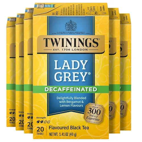 Vista 14 de Twinings, Decaffeinated Chai - Té negro Chai sin cafeína y con especias dulces y sabrosas, caliente o helado, el embalaje puede variar, 120 bolsitas