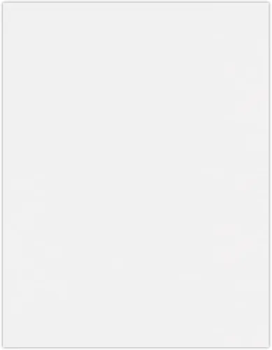 LUXPaper Papel de 8.5 x 11 pulgadas, tamaño carta, blanco brillante, texto de 70 libras, 50 unidades