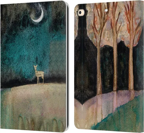 Vista 21 de Head Case Designs Officially Licensed Wyanne Half Light Nature 2 Leather Wallet Case Compatible with Apple iPad Air 2 (2014)