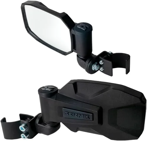 Vista 10 de Seizmik Strike UTV - Espejo de visión lateral para modelos UTV de tubo redondo de 1.75 pulgadas Juego de 2 Compatible con modelos seleccionados