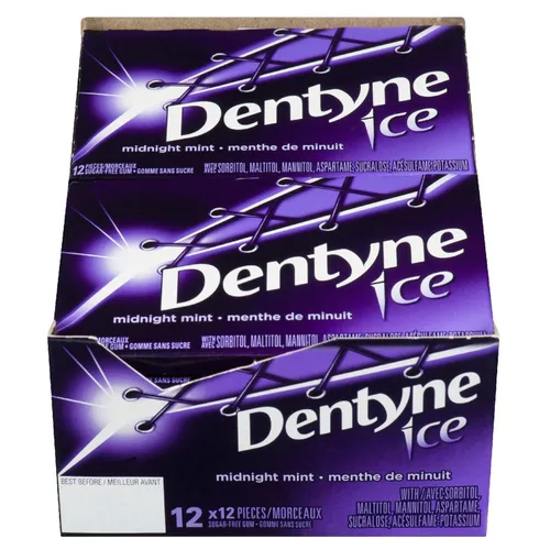 Vista 6 de Dentyne Goma de mascar Ice Sugarless, Arctic Chill, 144 piezas