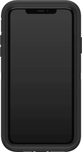 Vista 2 de OtterBox Funda de la serie Defender para iPhone 11 Pro Max (solamente), color negro, solo funda, resistente y duradera, con protección de puerto