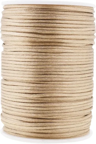 Vista 71 de Mandala Crafts Cordón de nailon satinado de 1/64 pulgadas (0.024 in), 100 yardas para pulseras, collares, joyas y adornos de macramé