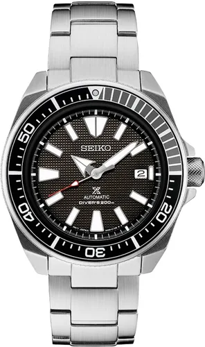 SEIKO SRPF03 Reloj de buceo automático para hombre - Prospex Special Edition - LumiBrite Hands, cristal de zafiro - Resistente al agua 200M, Negro