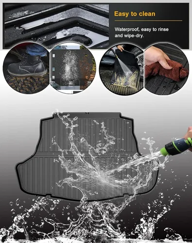 Vista 6 de Forro de carga Camry original 2018-2025 para todos los modelos de Toyota Camry – Ajuste personalizado para todo tipo de clima, alfombrilla