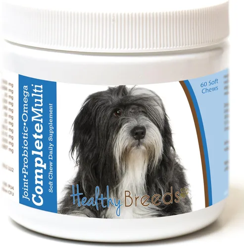 Vista 351 de Healthy Breeds Cavalier King Charles Spaniel - Multivitamínico todo en uno, completo con probióticos, glucosamina, condroitina y omegas, 60