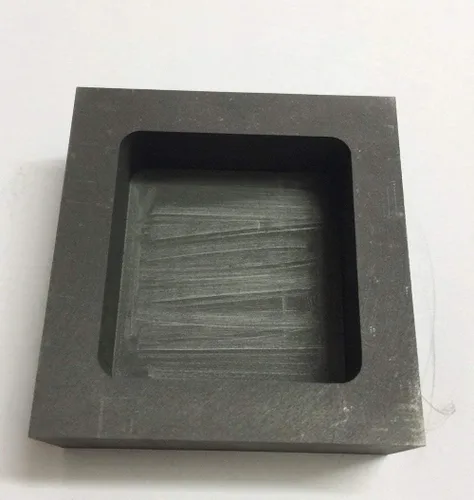 Vista 9 de OTOOLWORLD Molde de lingote de grafito de oro y plata para fundir refinación de fundición (4.4 lbs)