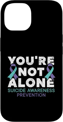 Vista 4 de Funda de concienciación para la prevención del suicidio de la depresión para iPhone 11 You're Not Alone