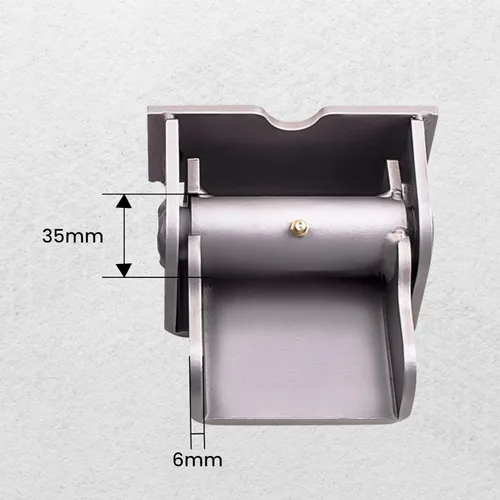 Vista 4 de maXpeedingrods Bisagras de remolque de descarga de 2 piezas, bisagras de remolque resistentes, ajuste de grasa, soldadura para camiones volquete