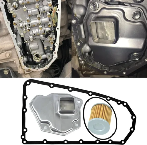 Vista 4 de Filtro de transmisión CVT con junta para Nissan Altima Juke Rogue, para Jeep Compass Patriot, para Dodge Caliber, para Mitsubishi Lancer Outlander
