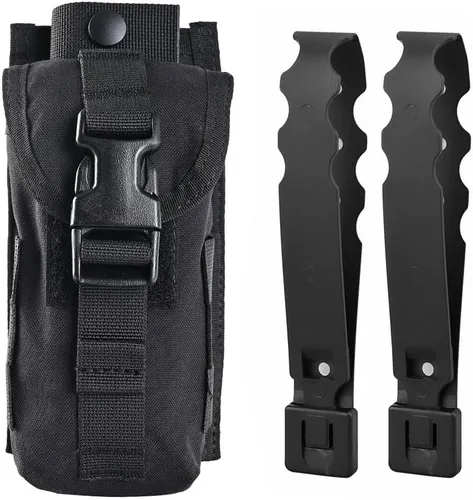 Vista 7 de SABADO Tactical Blow Out Med Pouch Bleeder Emergency First Aid Kit MOLLE Clip Trauma Shears Tourniquet Holder Empty IFAK Pouch (Kit Not Included)