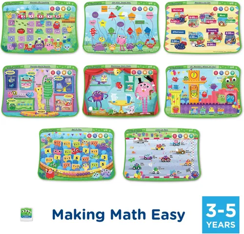 Vista 3 de VTech Toca y aprende Escritorio de actividades 4 en 1 Paquete de expanxión para Preescolar II para 3 a 5 años