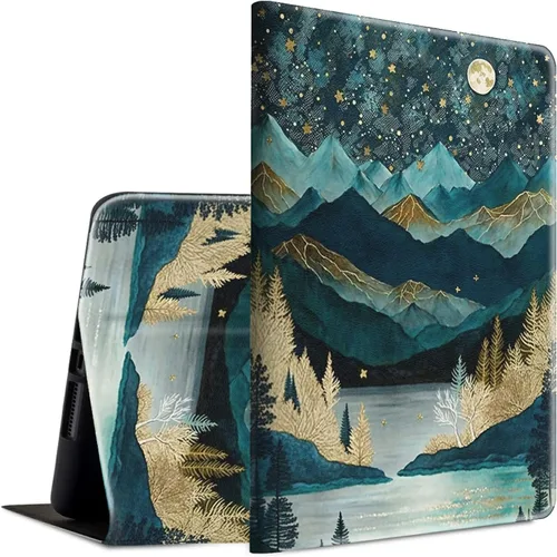 Vista 15 de Funda para Kindle Fire 7 Tablet Case 2019/2017 Release 9ª/7ª Generación Ligero Smart Case PU Cuero Ajustable Soporte Funda Protectora con Auto