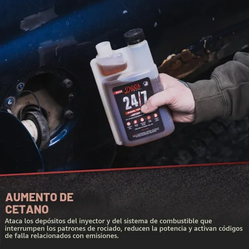 Vista 4 de Doc's Diesel 24/7 Cetane Boost + aditivo todo en uno, 16 onzas