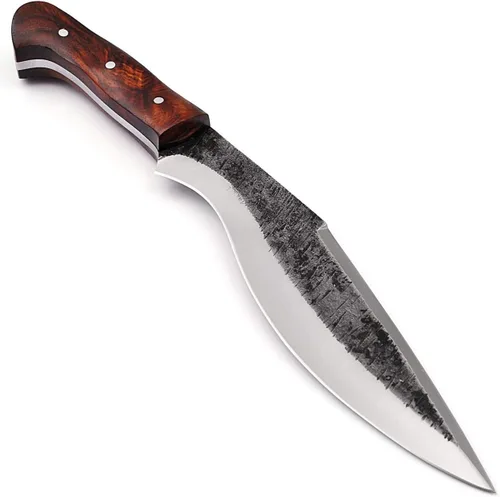 Armory Replicas Big Game Hunter Cuchillo de caza de machete Kukri al aire libre de acero de alto carbono