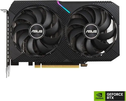 Vista 17 de ASUS Dual GeForce RTX 3060 OC Edition 8GB GDDR6 (PCIe 4.0, 8GB GDDR6, HDMI 2.1, DisplayPort 1.4a)