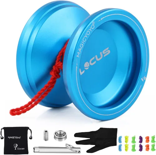 MAGICYOYO V6 Yoyo Pro Responsive Yoyo y Yoyo sin respuesta para niños, adolescentes y adultos, modos duales de yoyos principiantes a avanzados, Yo