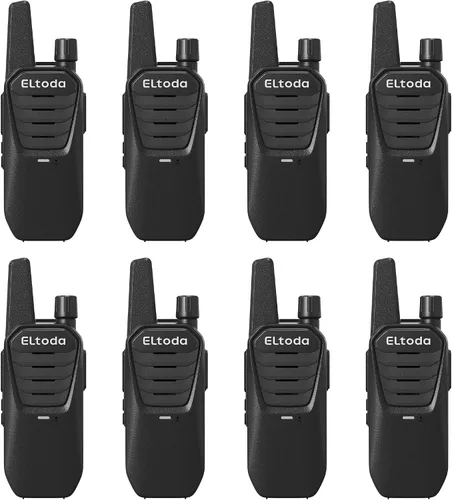 Vista 10 de E02 Walkie Talkies for Adults Rechargeable Two Way Radio