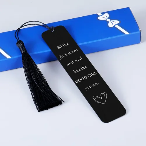 Vista 7 de Marcapáginas Smut, divertidos marcadores para mujeres, regalos para amantes de los libros obscenos, merchandising de romance oscuro, marcadores