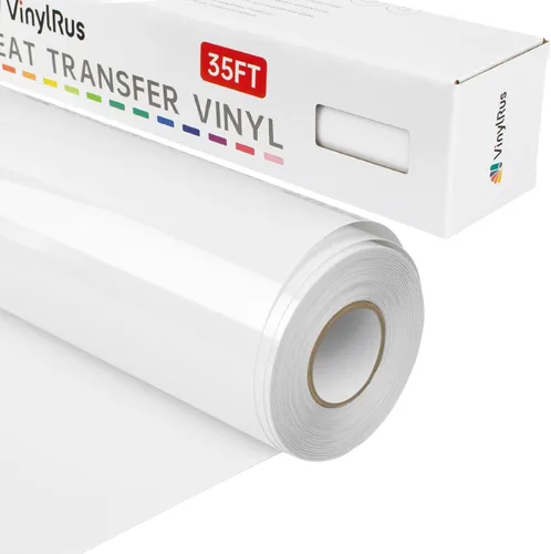Vista 28 de VinylRus Vinilo de Transferencia de Calor - Rollo de Vinilo Verde Manzana de 12 pulgadas x 35 pies para Planchar en Camisas, Vinilo HTV