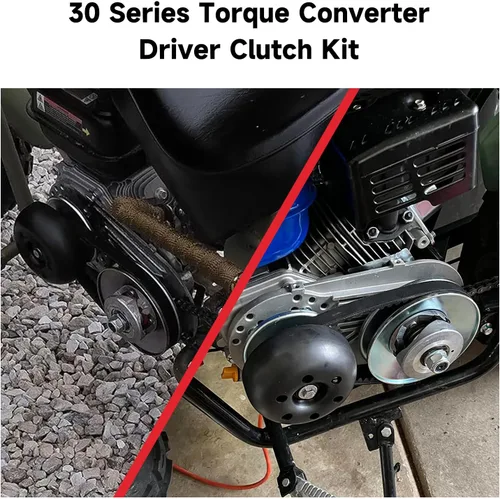 Vista 6 de GREHUA Kit de embrague de controlador de convertidor de par serie 30 compatible con Predator 212 196cc 224cc 6.5HP Coleman Mini Bike CT200U BT200X