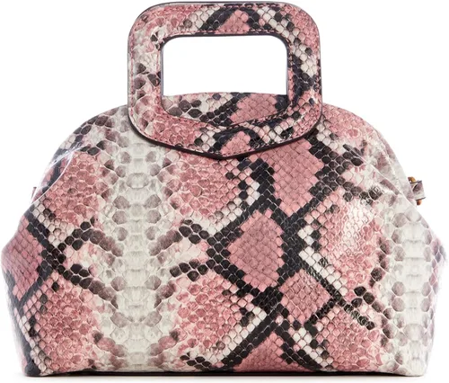 Vista 4 de GUESS Errin Snakeskin - Bolso pequeño con marco