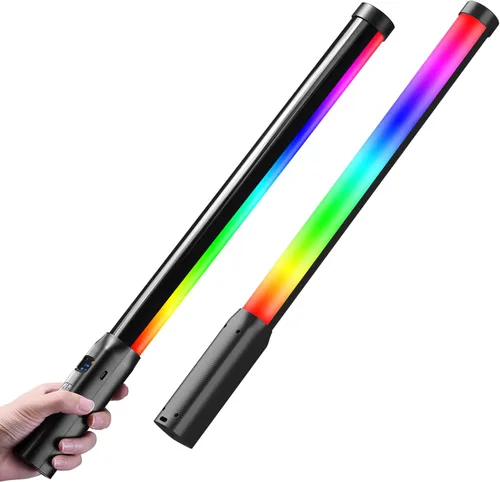 Varita de luz LED RGB Ulanzi VL119, varita de video RGB de 360° para fotografía, luz cúbica recargable incorporada de 2600mAh, luz de cámara