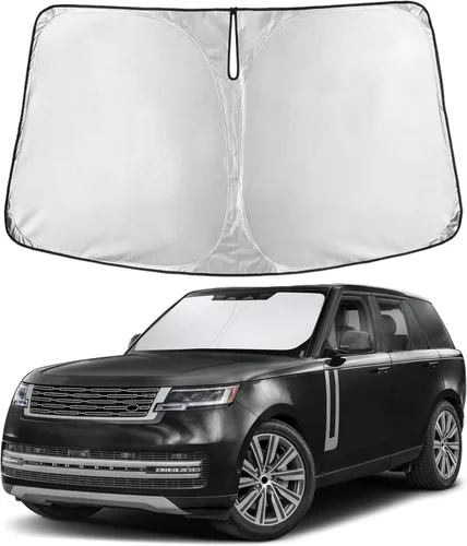 Vista 98 de EcoNour - Parasol plegable para parabrisas de Toyota Tacoma 2016-2025 2026, accesorios para camioneta de 2 puertas y 4 puertas, protector de visera