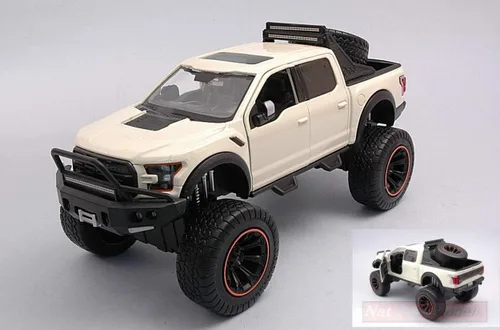 Modelo de báscula compatible con Ford F-150 Raptor 2017 Off Road Cream 127 MOTORMAX MTM79142