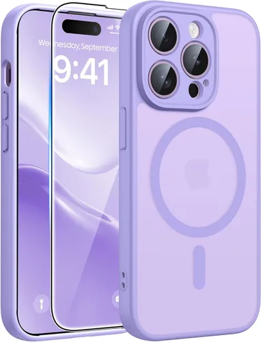 Vista 74 de FNTCASE Funda para iPhone Air: [Compatible con Magsafe] Fundas translúcidas mate con [protección completa de la cámara] [protector de pantalla]