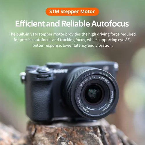 Vista 5 de VILTROX AF 20mm f2.8 FE Full Frame Lens for Sony E-Mount Camera,Wide Angle Auto Focus Lens for Sony a7 a7R a7C a7II a7RII a7SII a7SIII a7III a7RIII