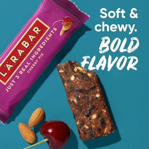 Vista 6 de Larabar Cherry Pie - Barras de frutas y nueces, sin gluten y veganas, 10.2 onzas, 6