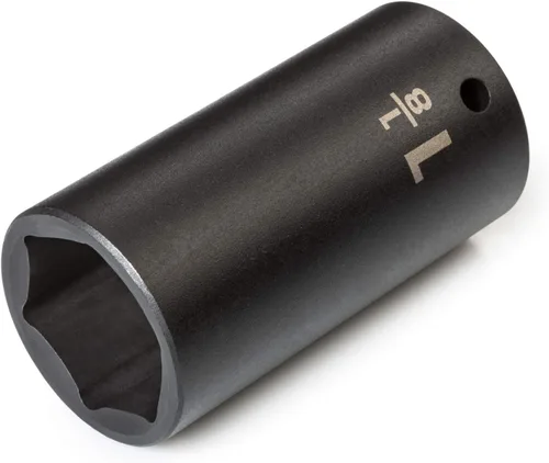 Vista 127 de TEKTON SID23112 Dado de impacto profundo de 6 puntos de 15/32 pulgada (12 mm) impulsor de 1/2 pulgada